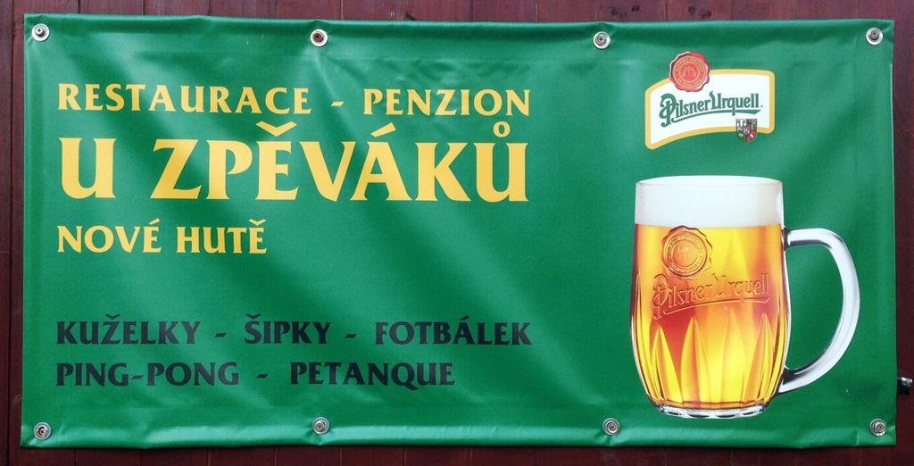 Penzion U Zpěváků Nové Hute Exterior foto